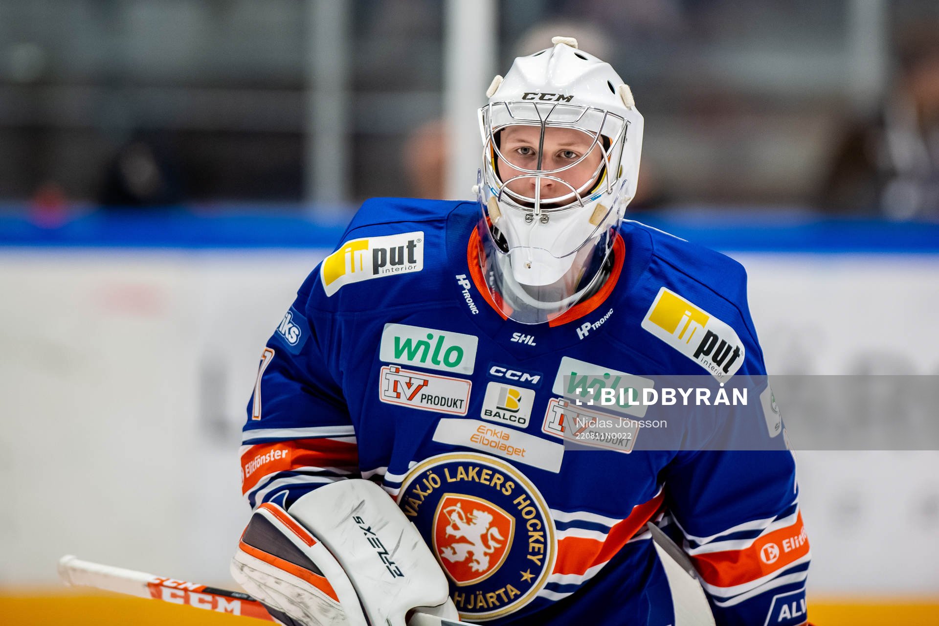 Växjös målvakt Albin Boija