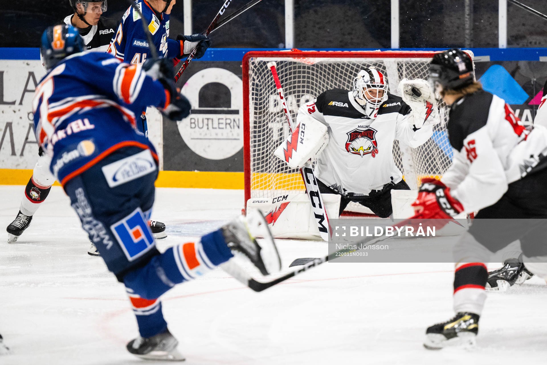 Malmö Redhawks målvakt Daniel Marmenlind