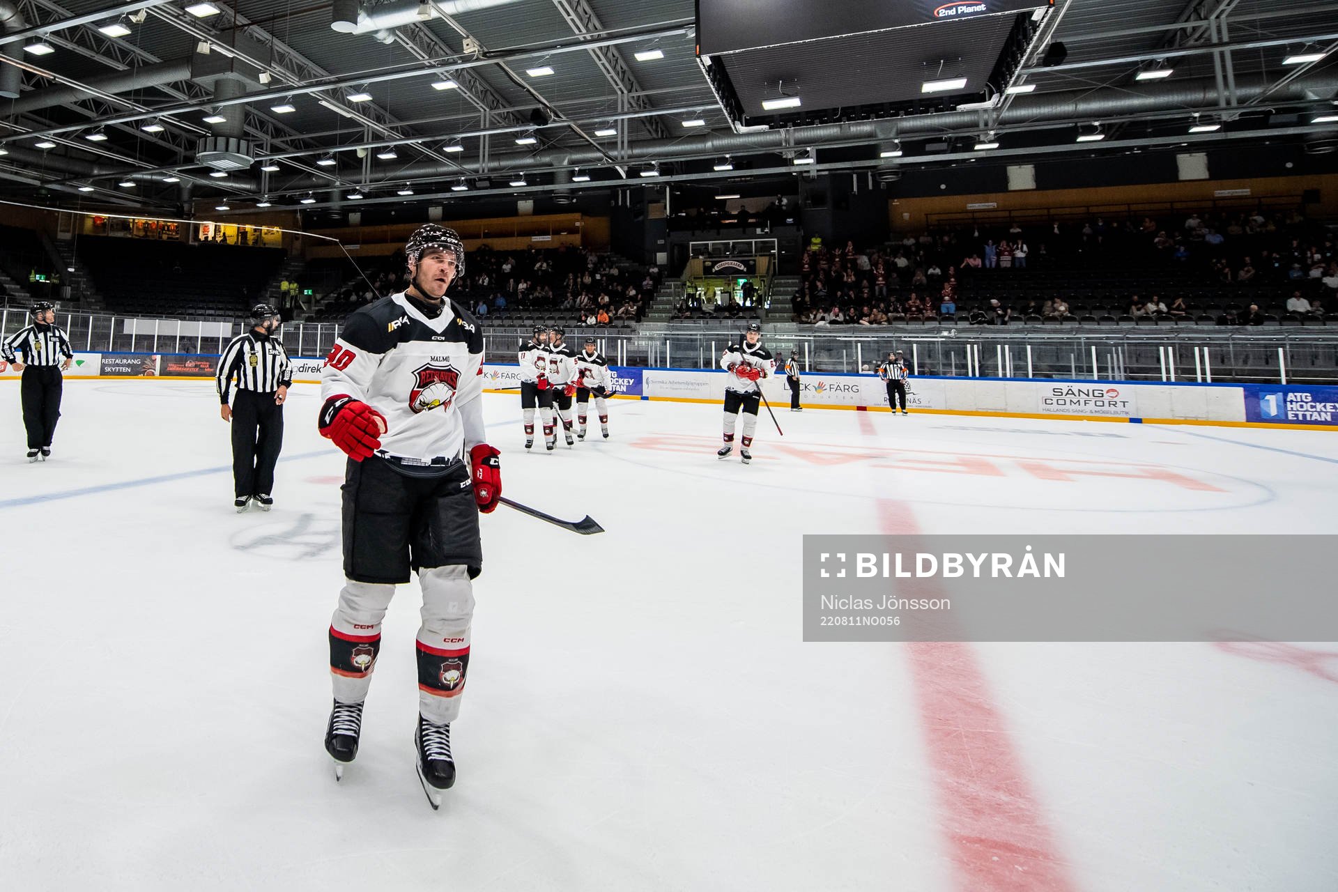 Malmö Redhawks Lance Bouma jublar