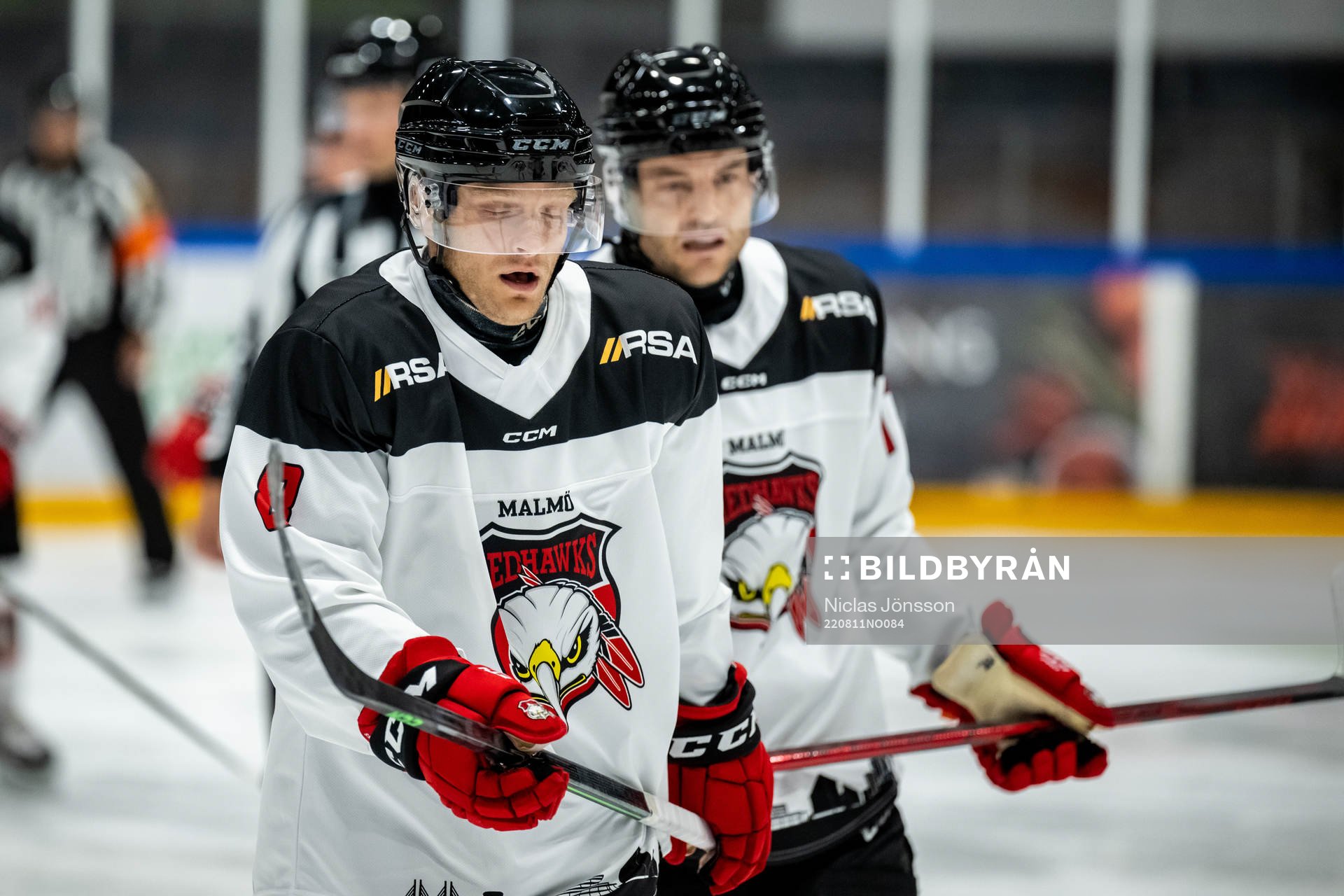 Malmö Redhawks Johan Olofsson deppar