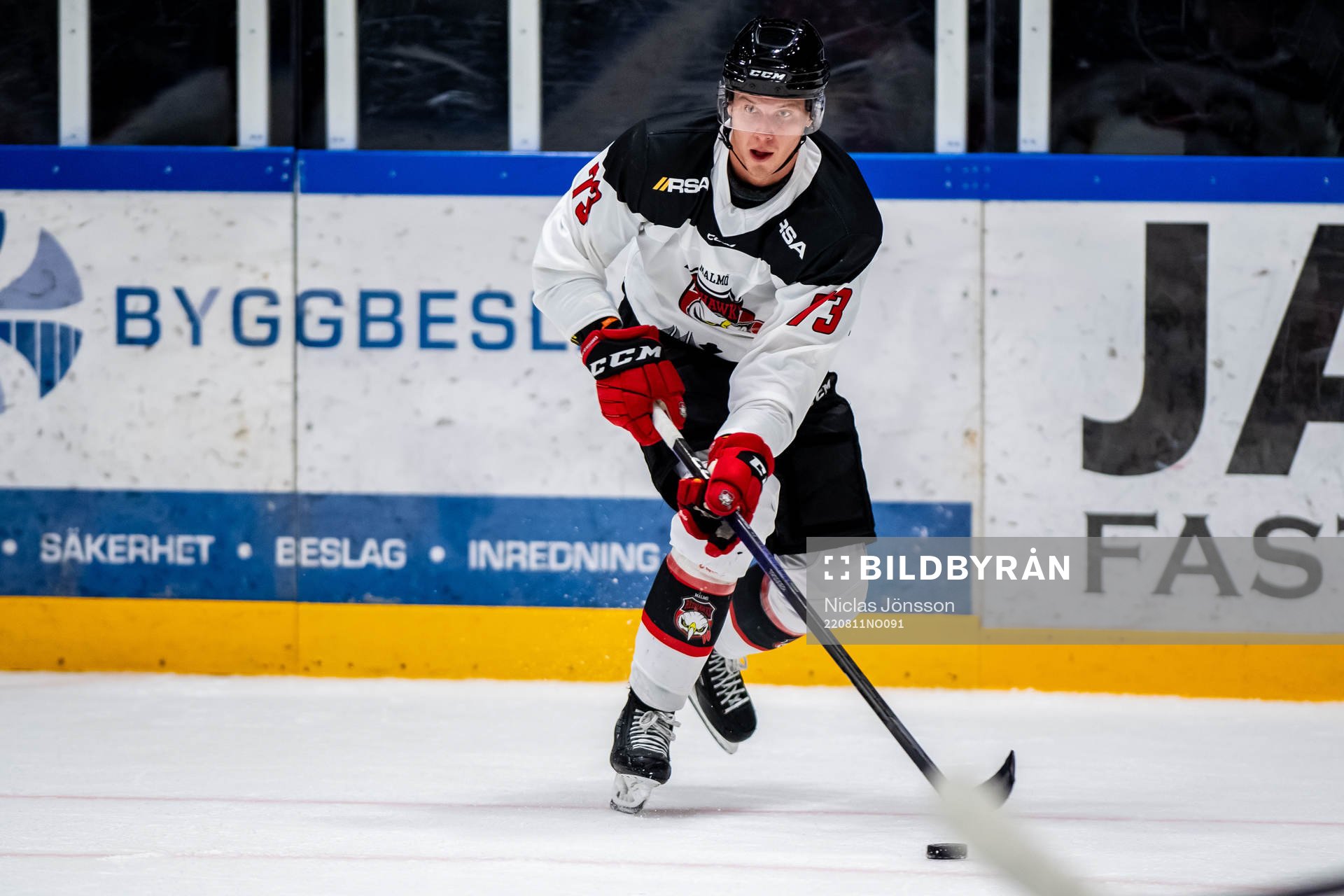 Malmö Redhawks Adam Ollas Mattsson