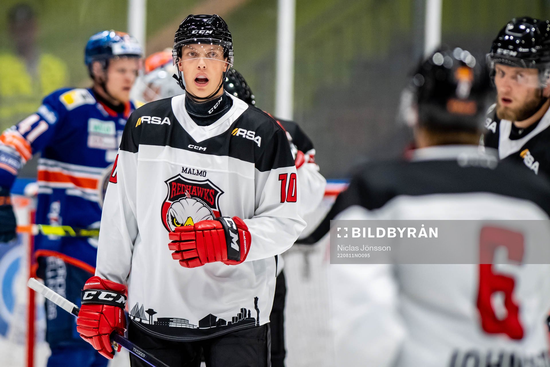 Malmö Redhawks William Von Barnekow deppar
