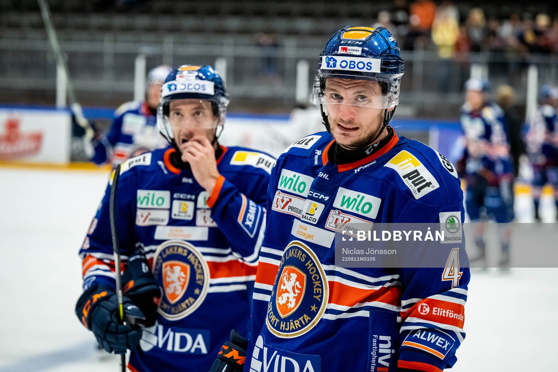 Växjös Keegan Lowe deppar
