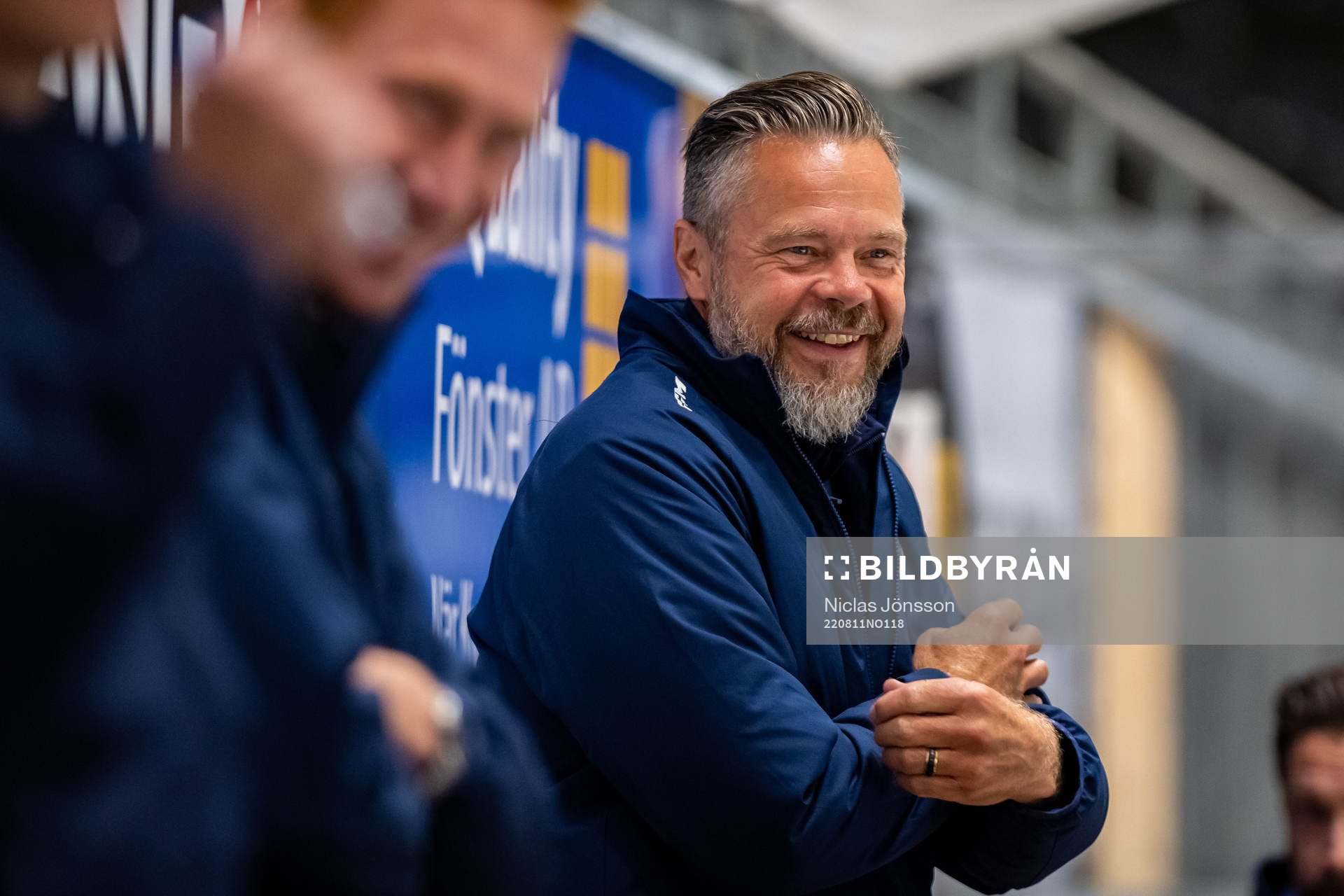 Växjös assisterande tränare Fredrik Hellgren
