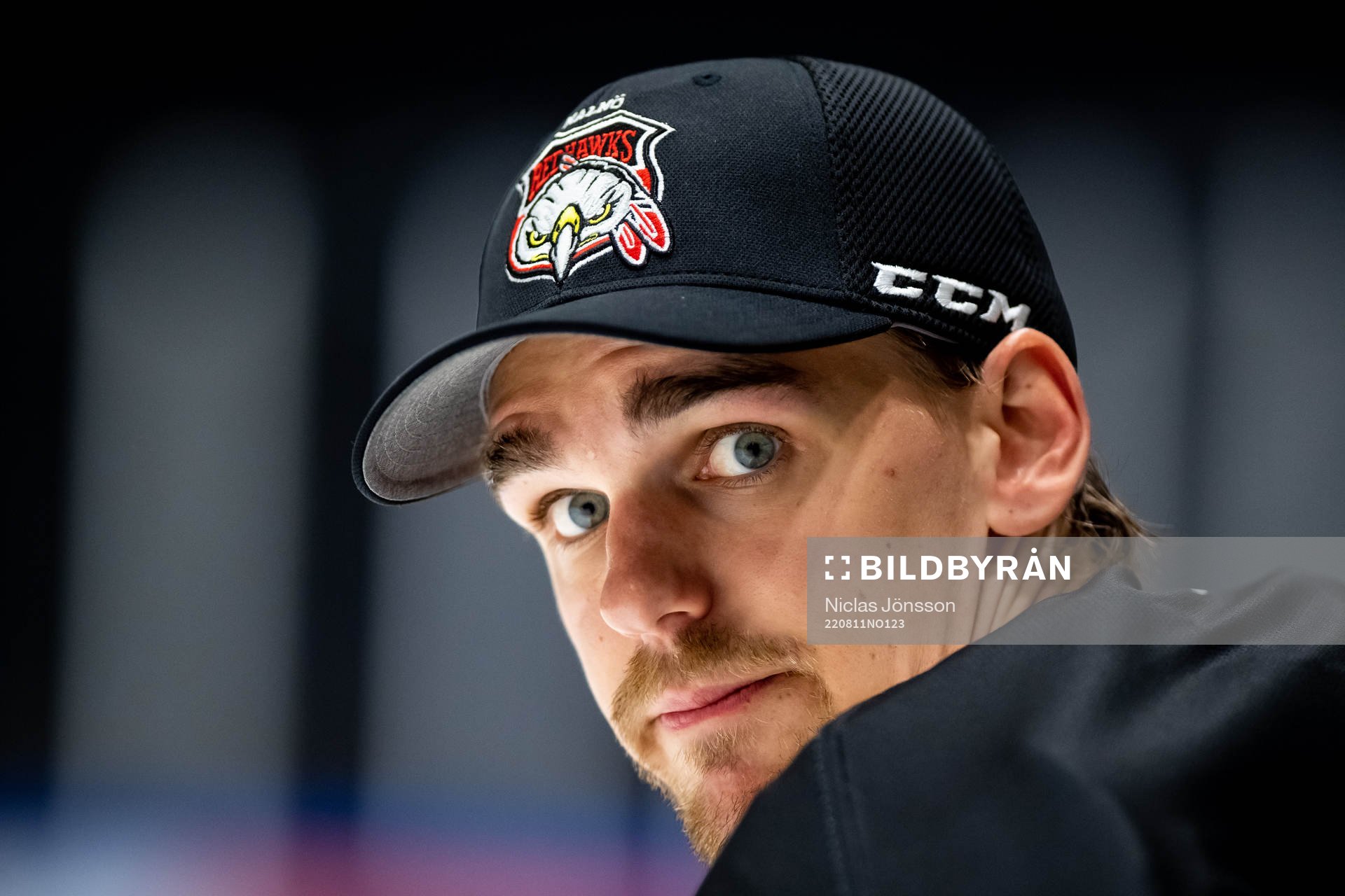 Malmö Redhawks målvakt Adam Werner