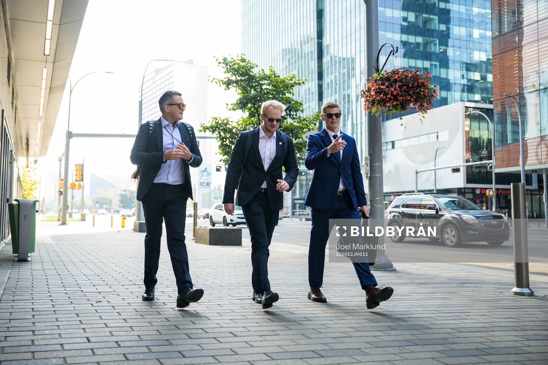 Head coach Tomas Montén, video coach Adam Almqvist and