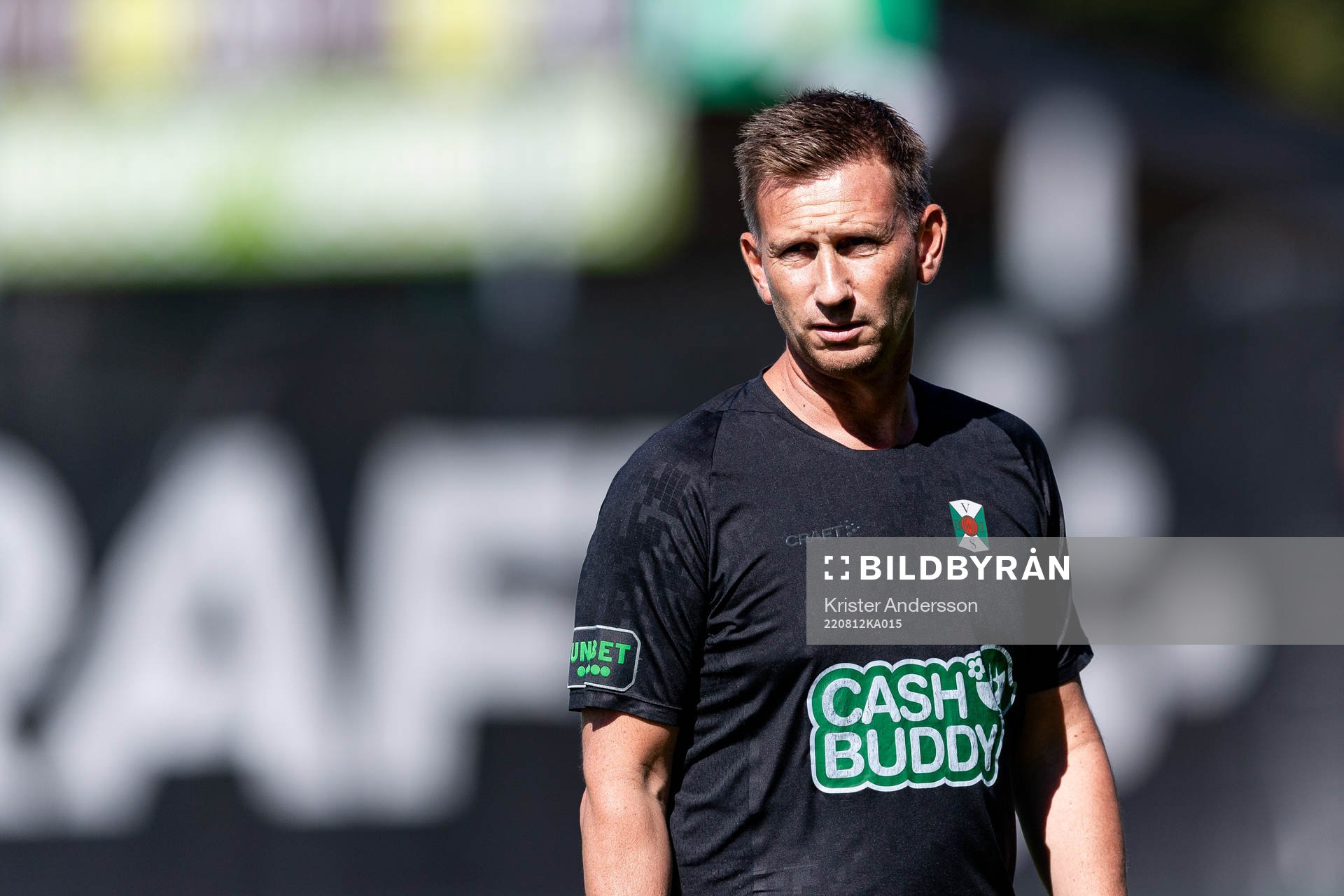 Varbergs assisterande tränare Fredrik Danielsson