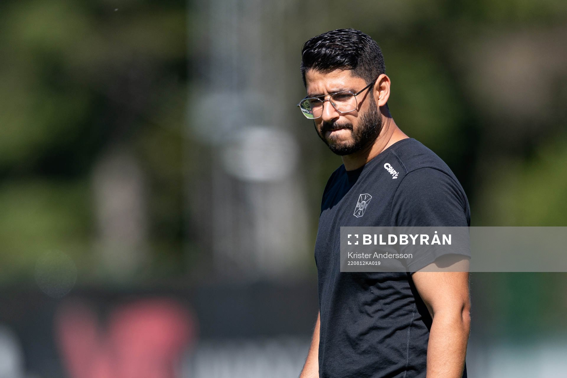 Varbergs assisterande tränare Ali Kraym