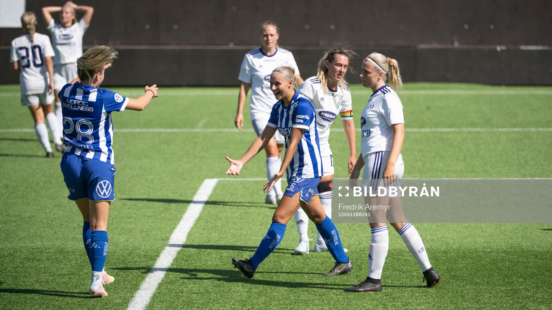 IFK Göteborgs Filippa Hopkins jublar