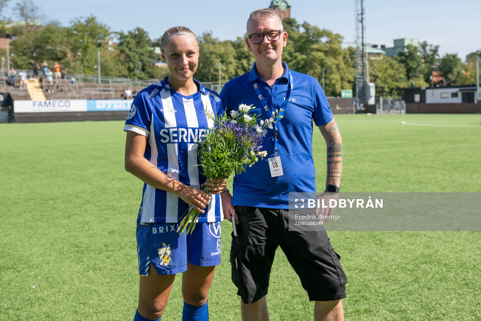 IFK Göteborgs Filippa Hopkins hyllas