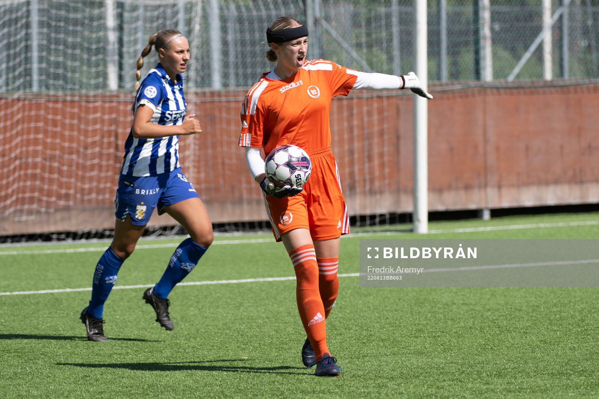 Lerums Målvakt Clara Andersson