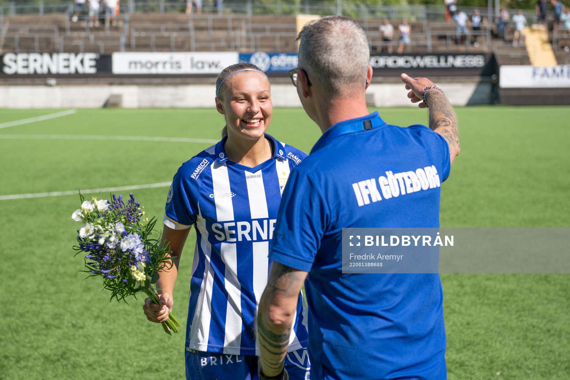 IFK Göteborgs Filippa Hopkins hyllas