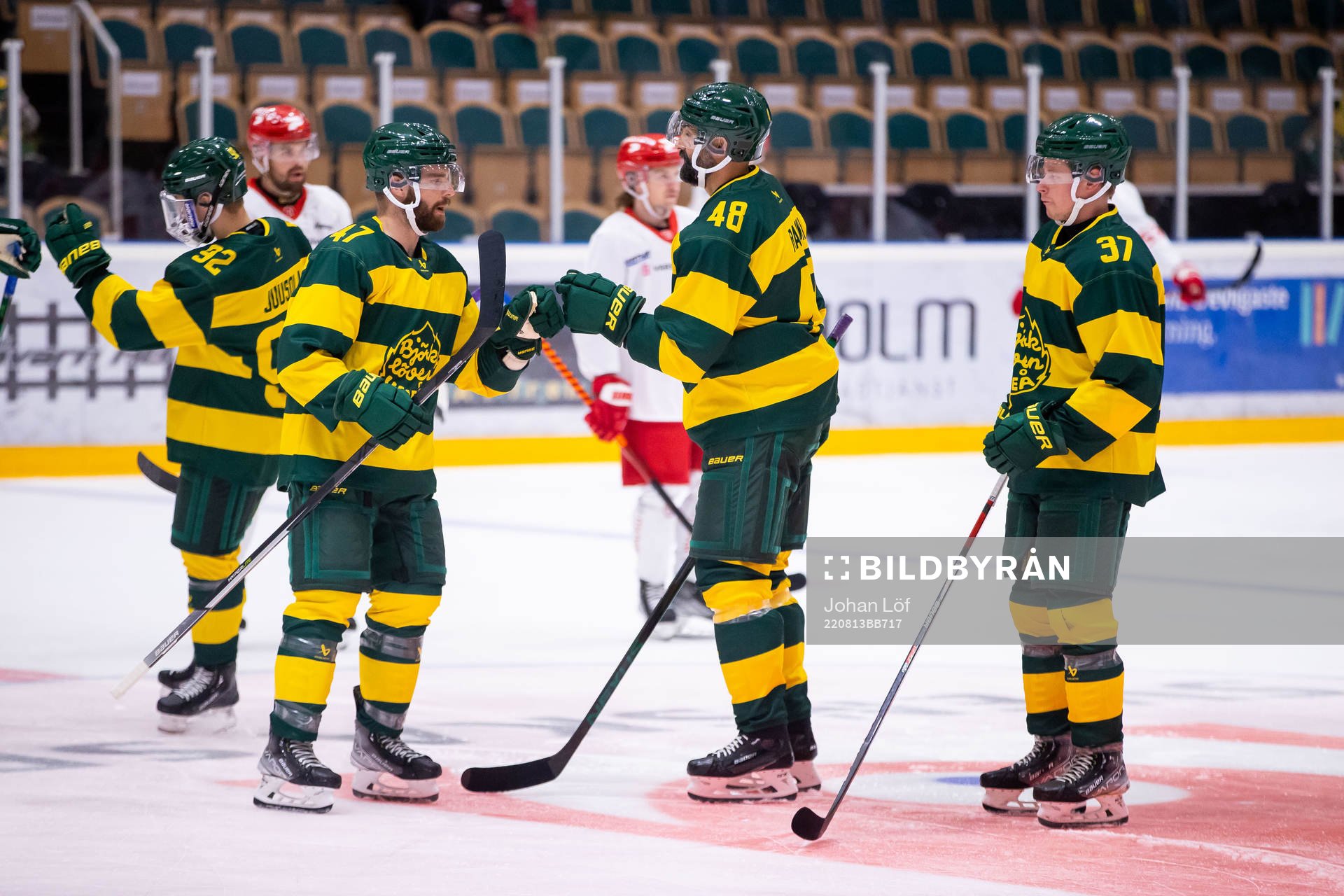 Björklövens Charles David Beaudoin och Daniel Rahimi