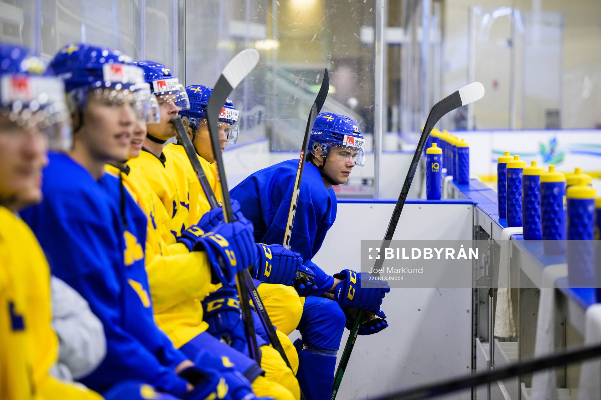 William Wallinder of Sweden at a practice session