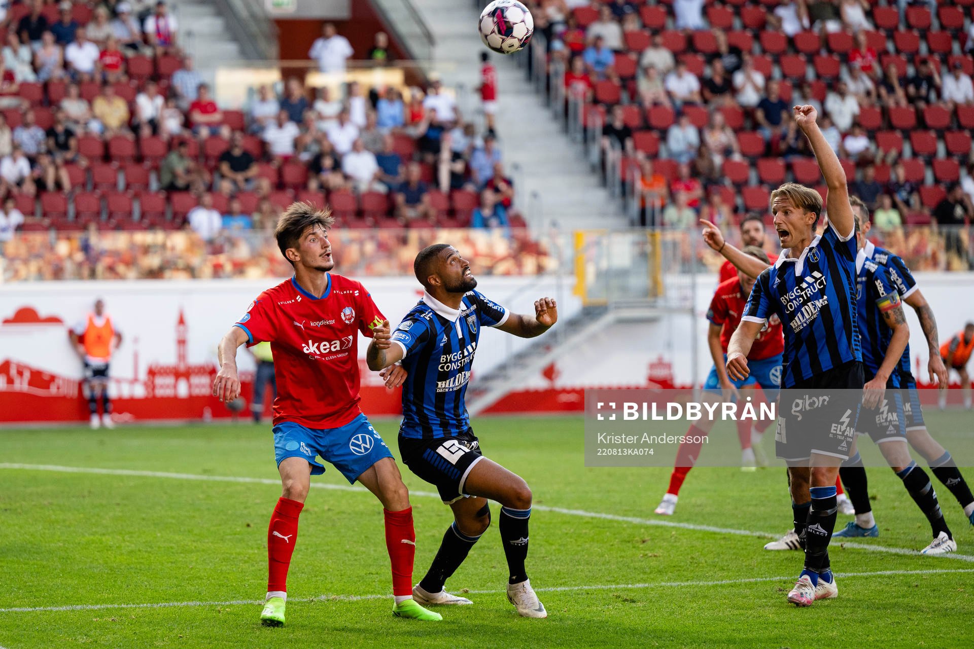Helsingborgs Amar Muhsin  och Sirius Kristopher Da Graca