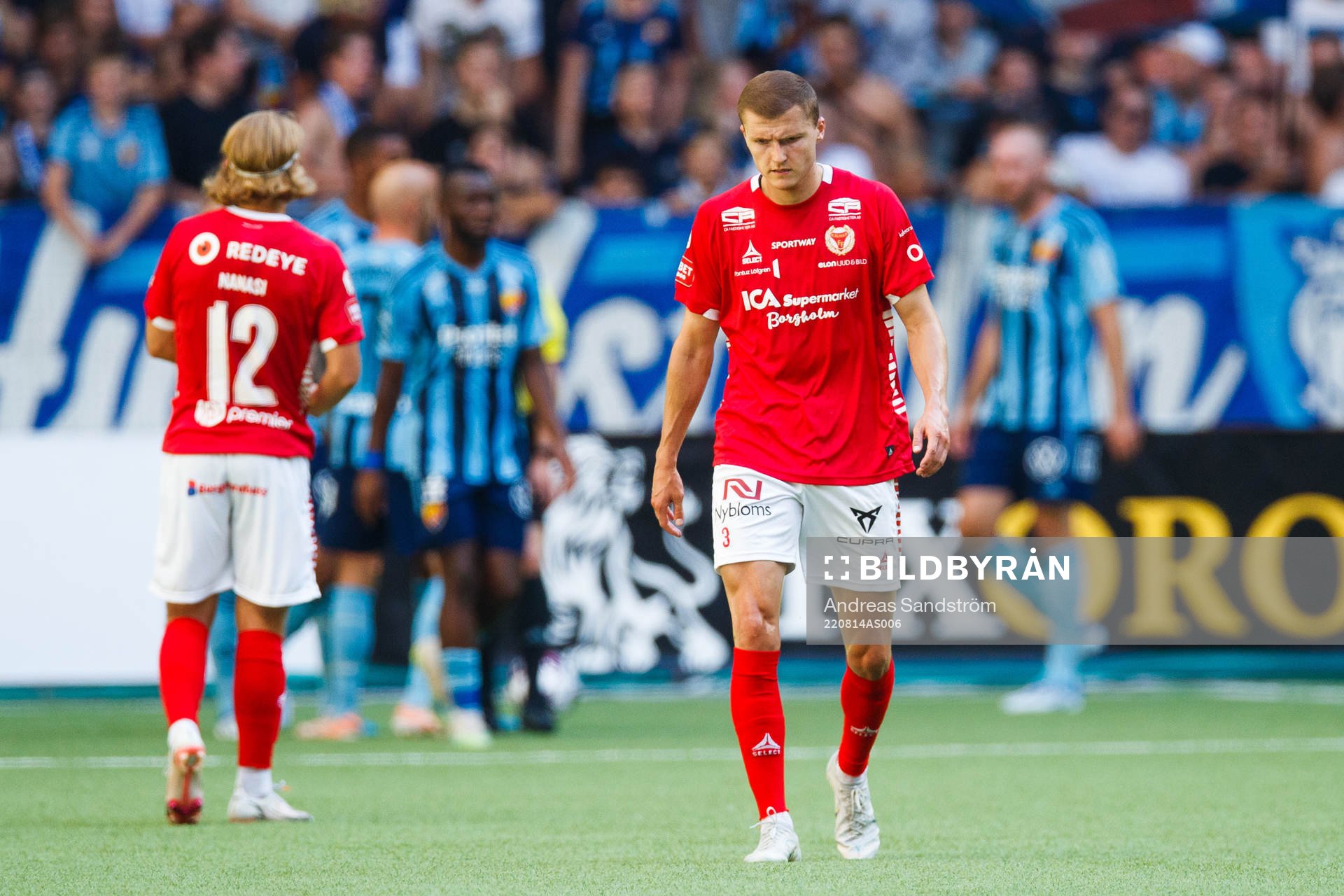 Kalmars Davíd Kristján Ólafsson deppar