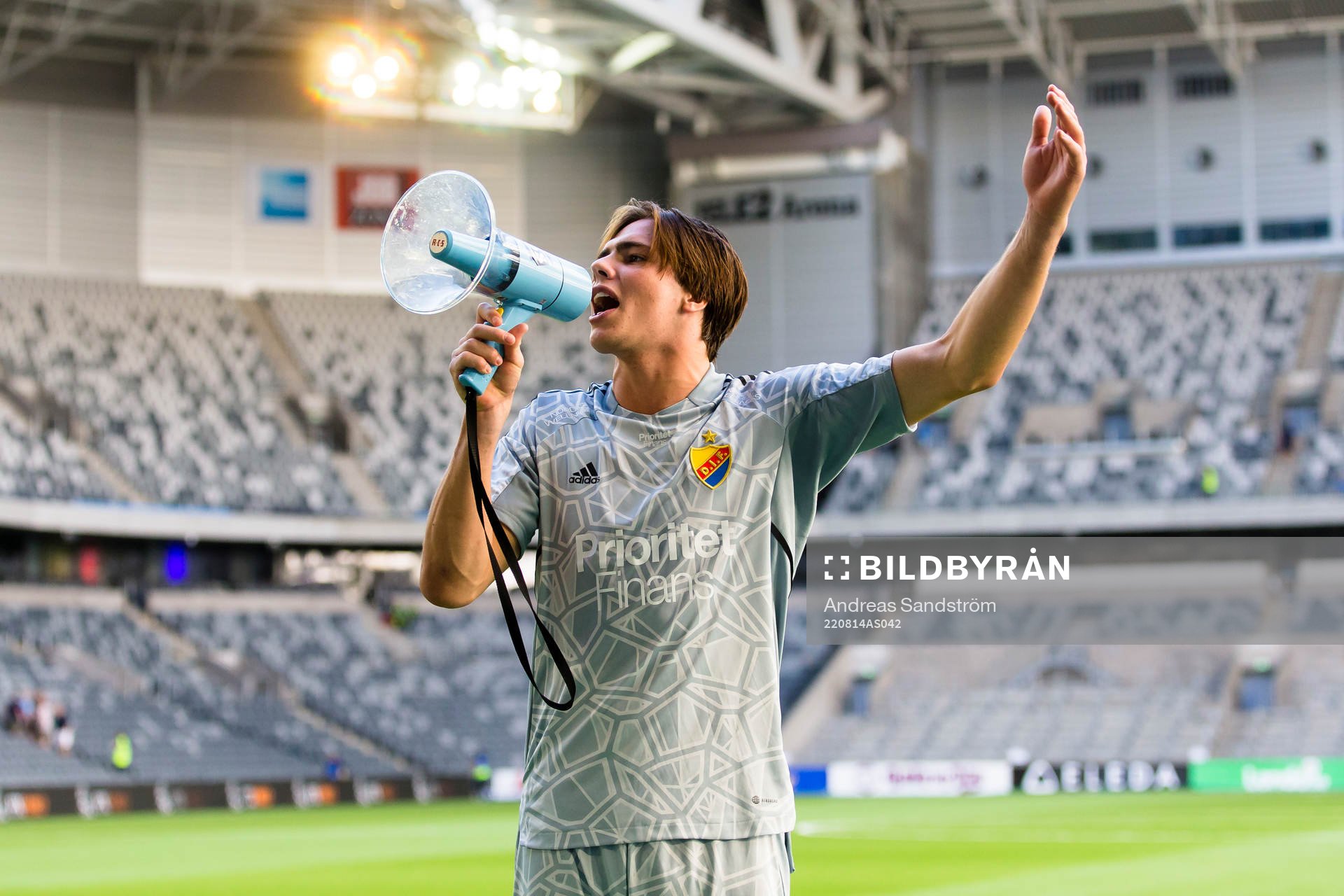 Djurgårdens målvakt Jacob Widell Zetterström leder