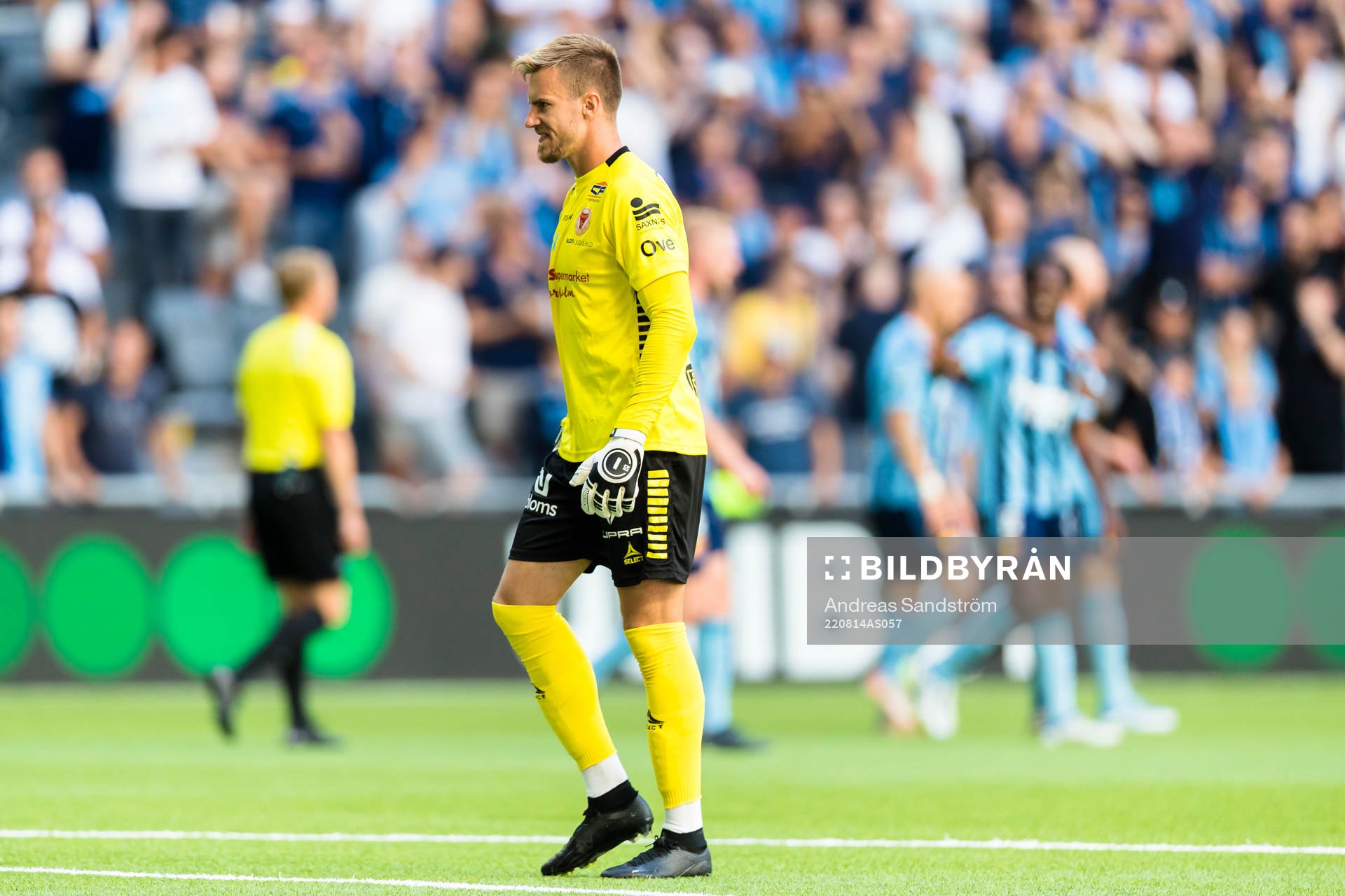 Kalmars målvakt Ricardo Friedrich deppar