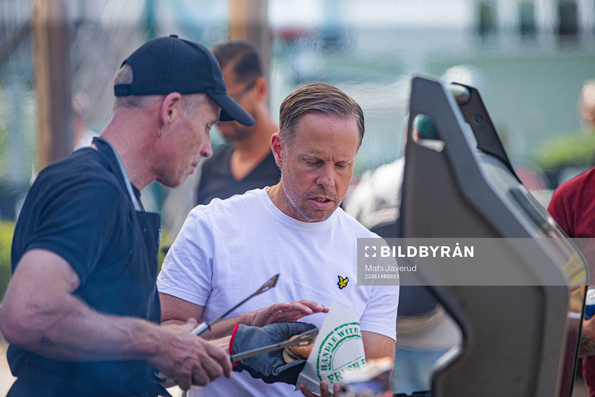 Grillförsäljning till supportrar