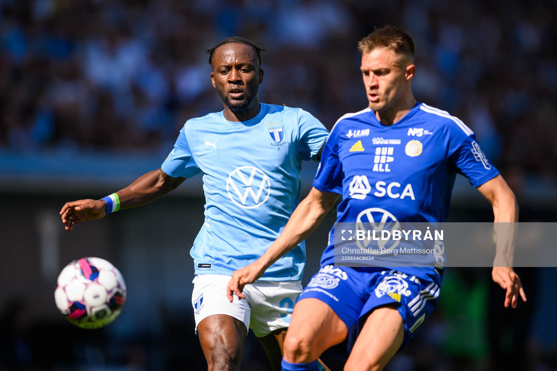 Malmö FFs Mohamed Buya Turay och Sundsvalls Rasmus