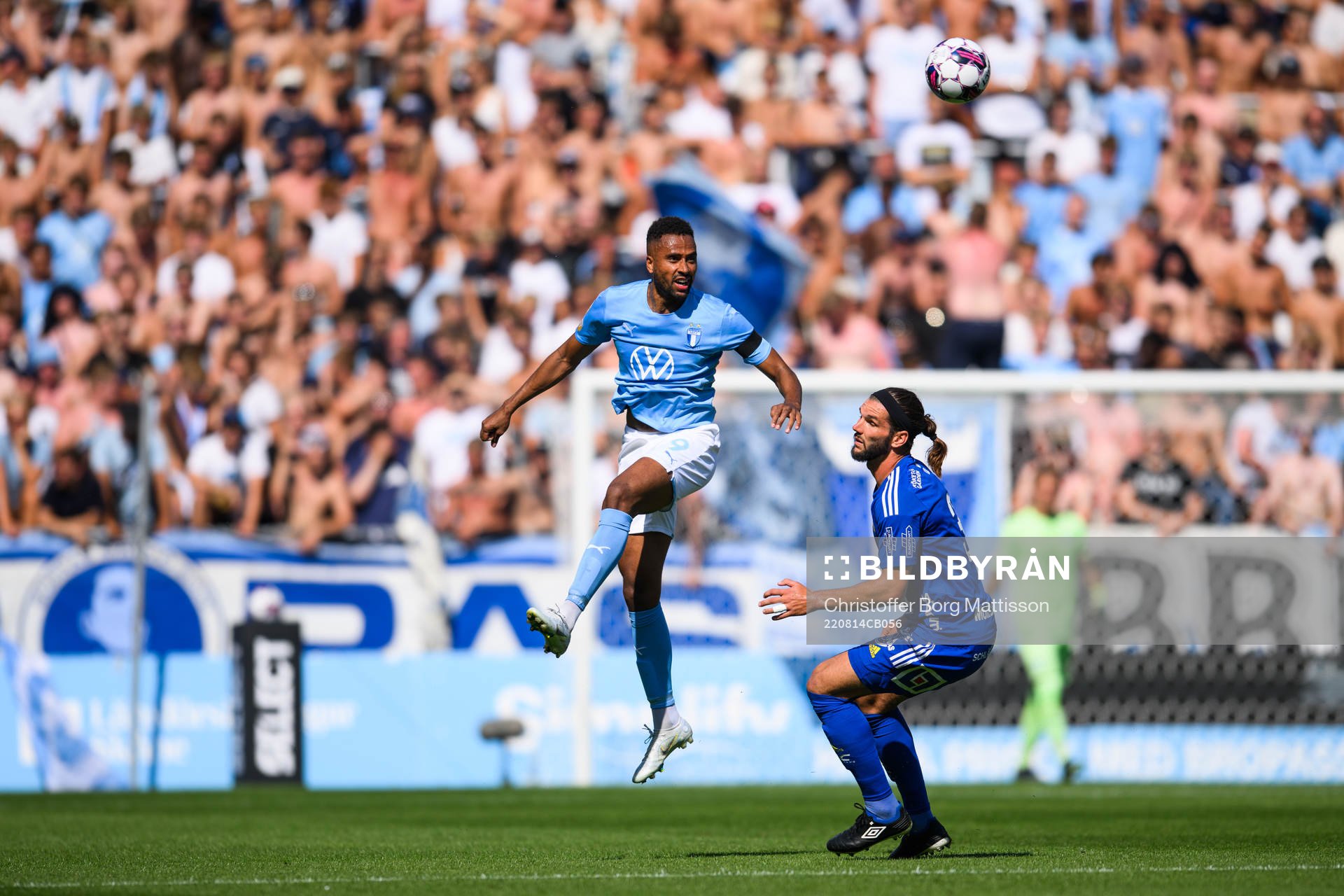 Malmö FFs Isaac Kiese Thelin och Sundsvalls Forrest Lasso