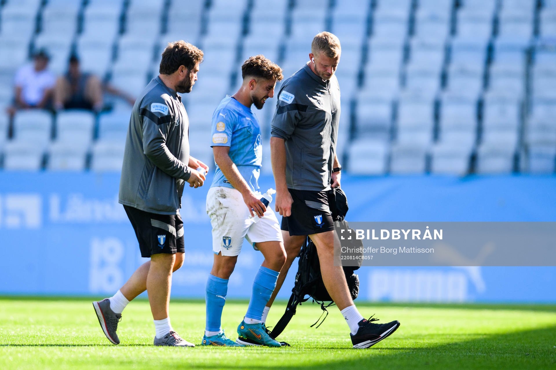 Malmö FFs Moustafa Zeidan skadad