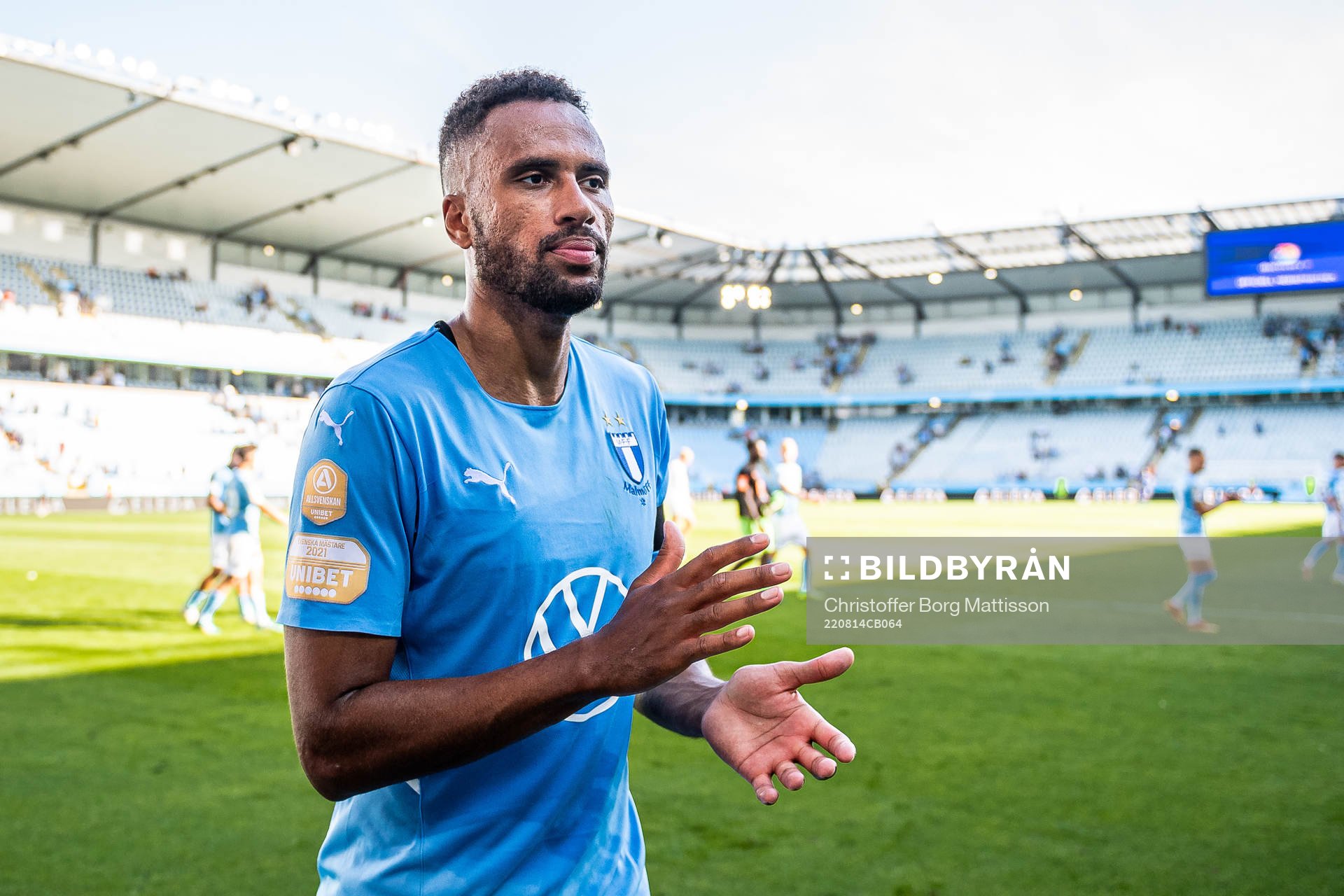 Malmö FFs Isaac Kiese Thelin jublar