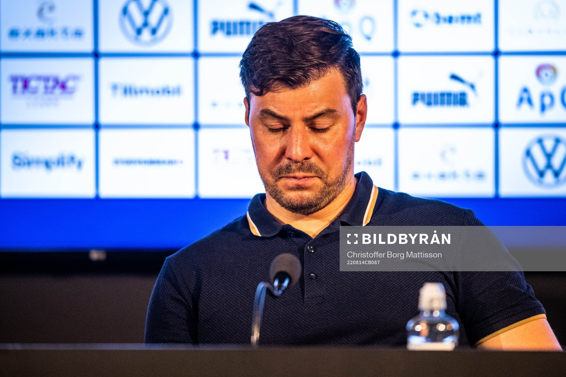 Sundsvalls tränare Brian Clarhaut deppar vid en