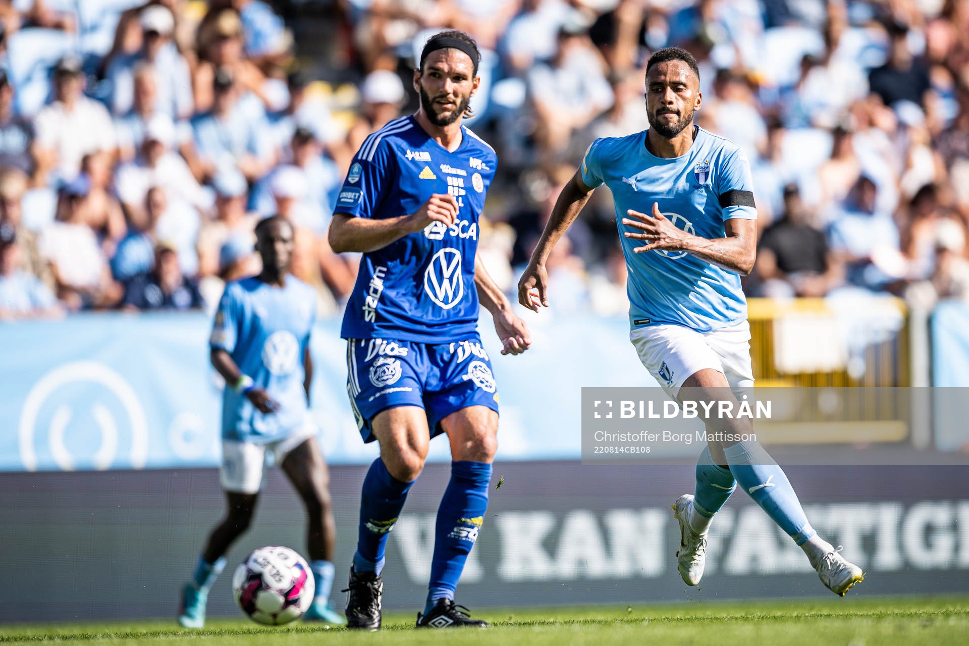 Sundsvalls Forrest Lasso och Malmö FFs Isaac Kiese Thelin