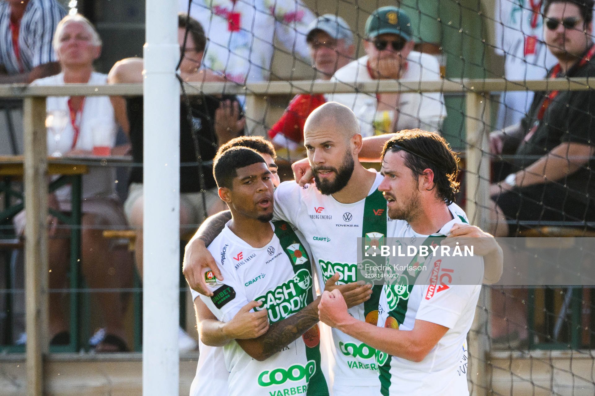 Varbergs Robin Simovic jublar