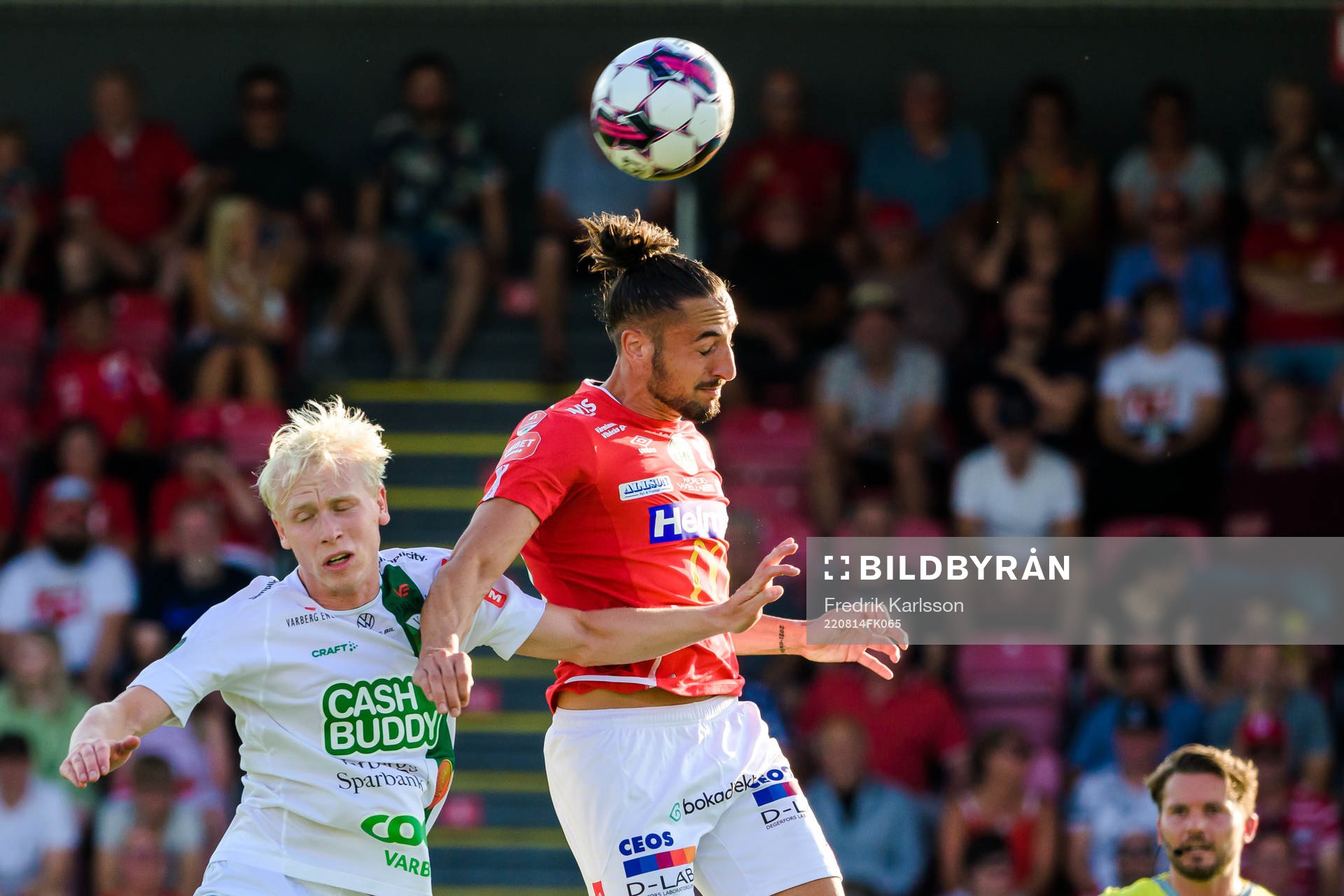 Varbergs André Boman och Degerfors Dijan Vukojević