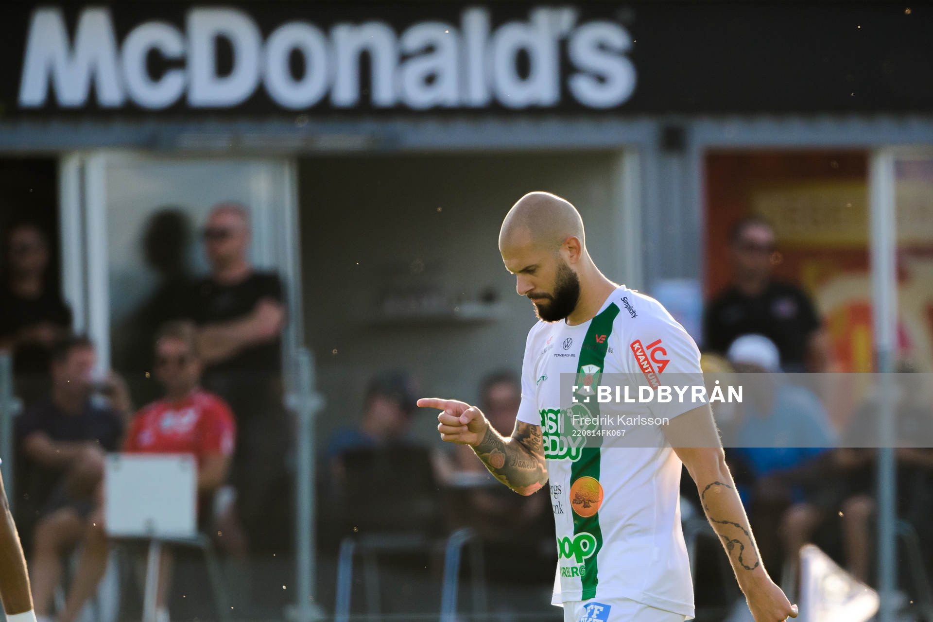 Varbergs Robin Simovic jublar