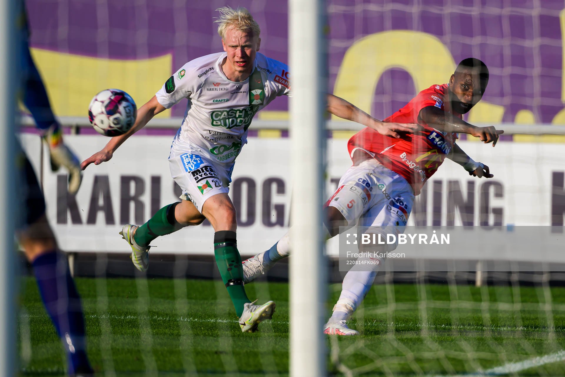 Varbergs André Boman och Degerfors Joseph-Claude Agyeman