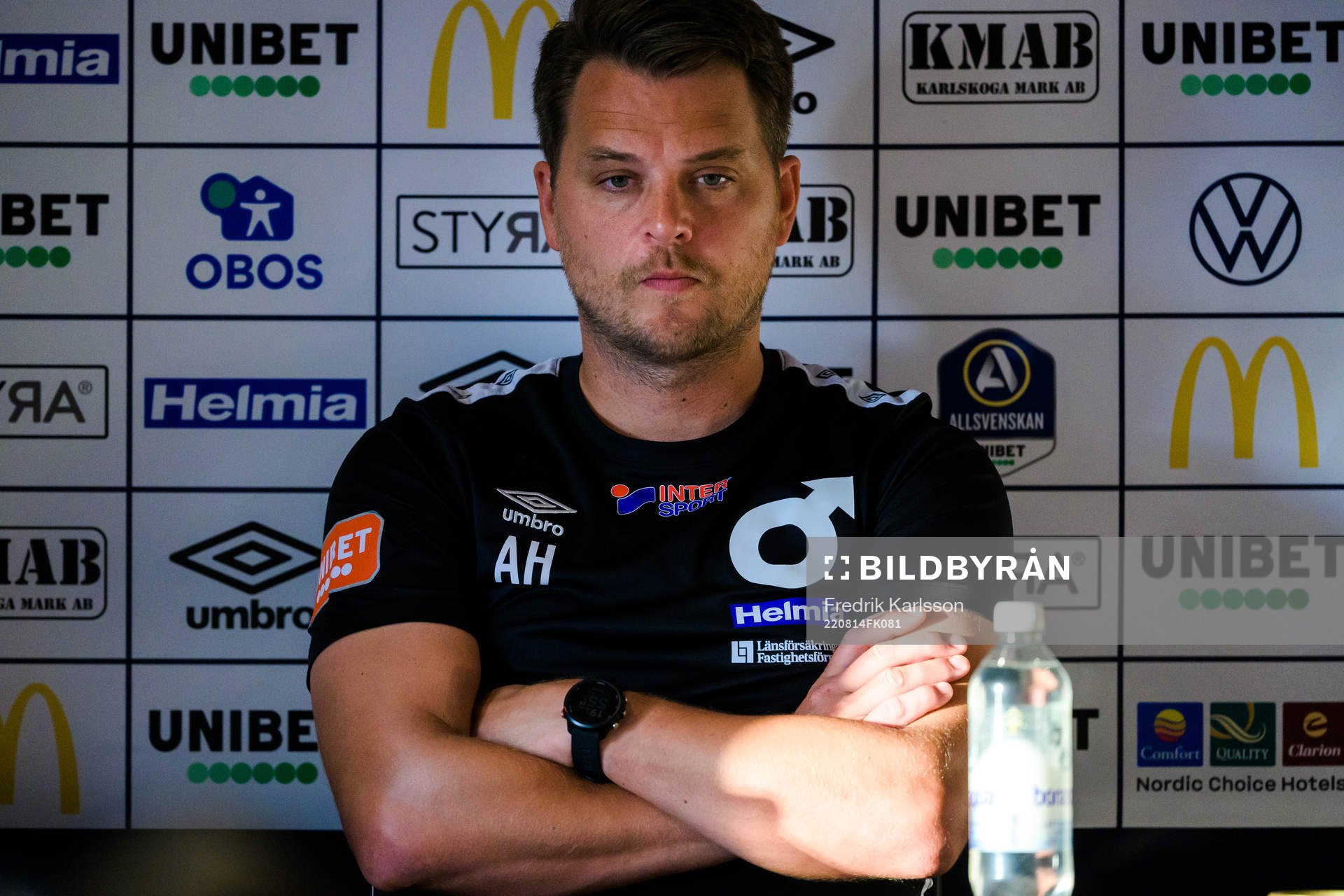 Degerfors tränare Andreas Holmberg