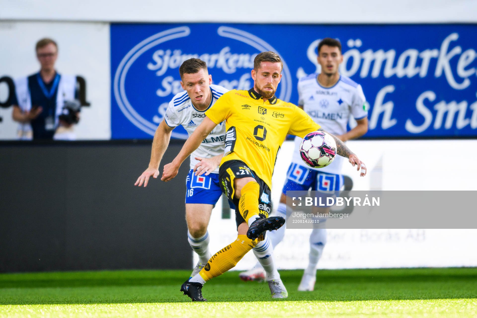 IFK Norrköpings Viktor Agardius och Elfsborgs Rasmus Alm
