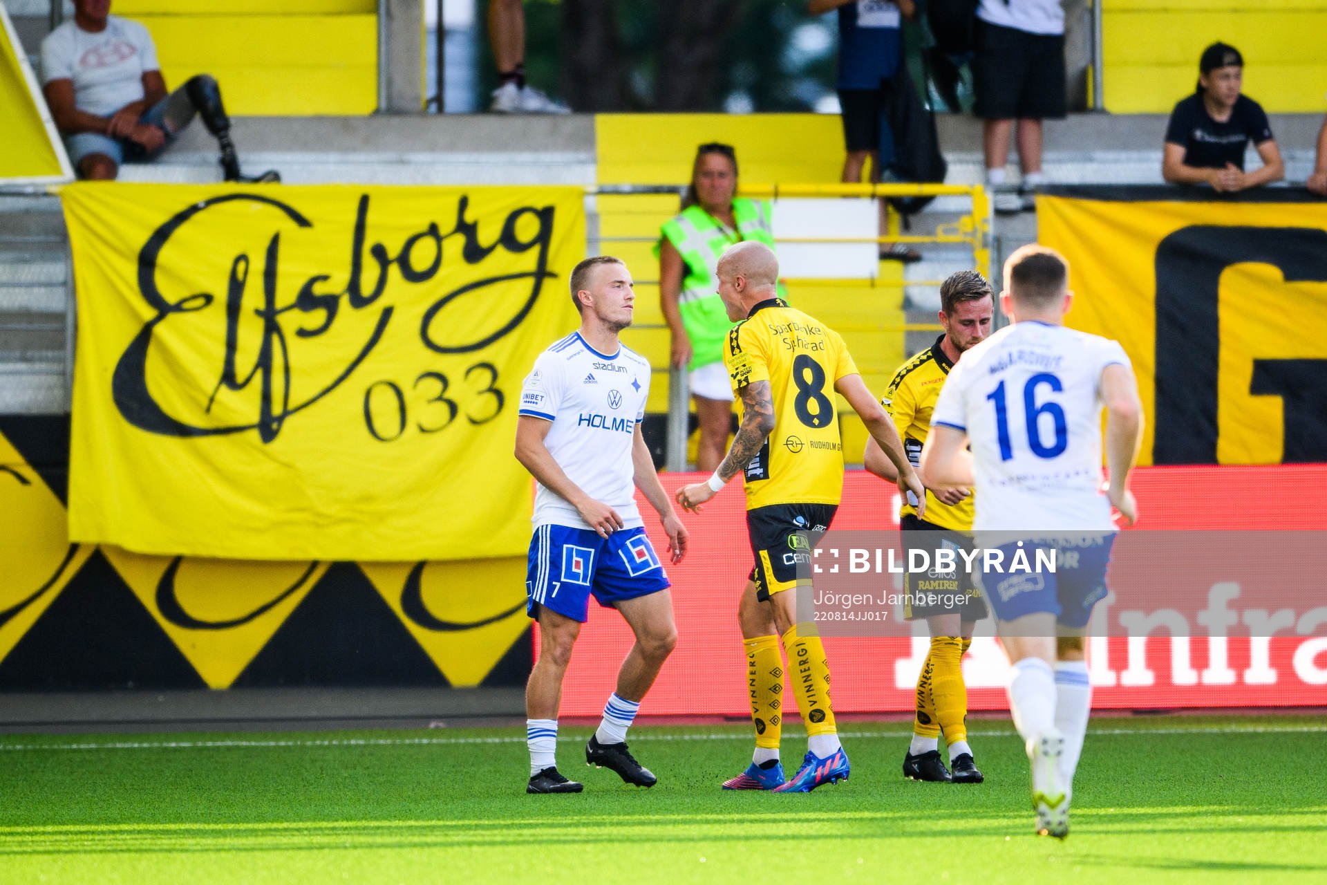 IFK Norrköpings Jacob Ortmark och Elfsborgs Sebastian