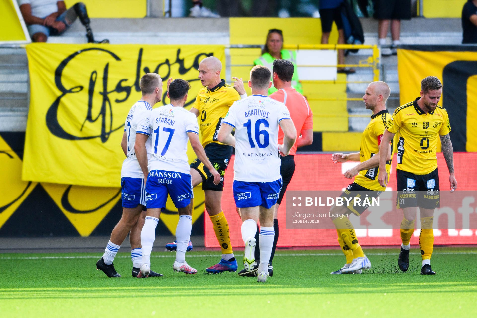 IFK Norrköpings Jacob Ortmark och Elfsborgs Sebastian