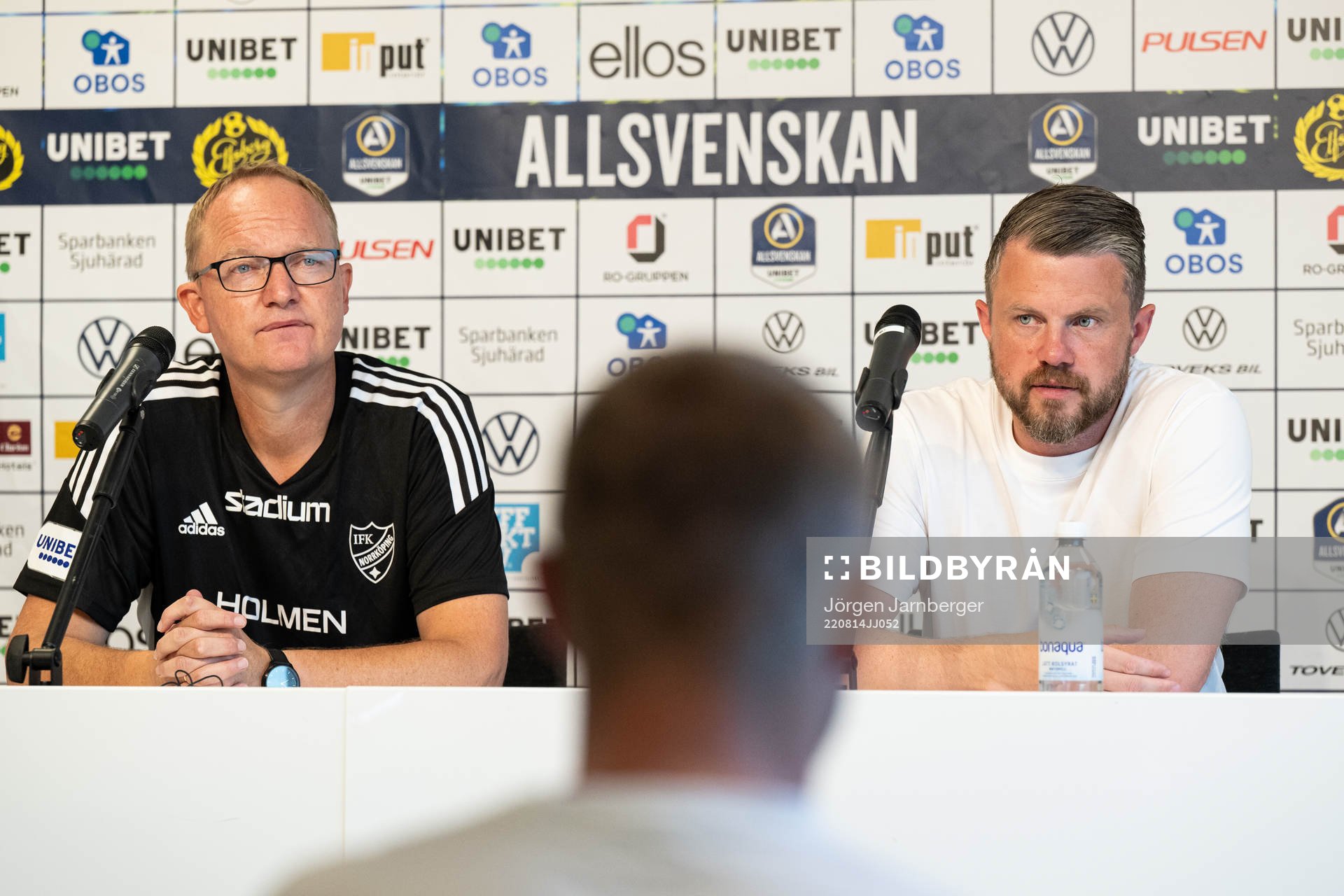 IFK Norrköpings tränare Glen Riddersholm och Elfsborgs