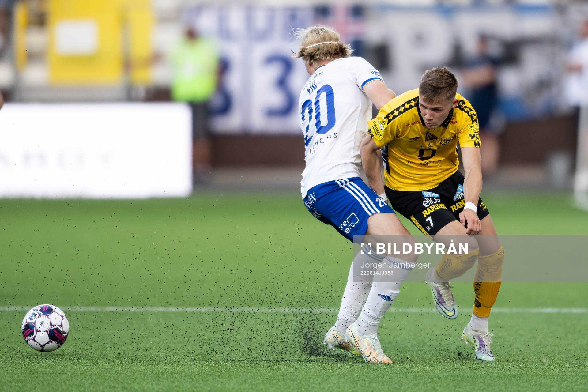 IFK Norrköpings Daniel Fritz Eid och Elfsborgs Jacob