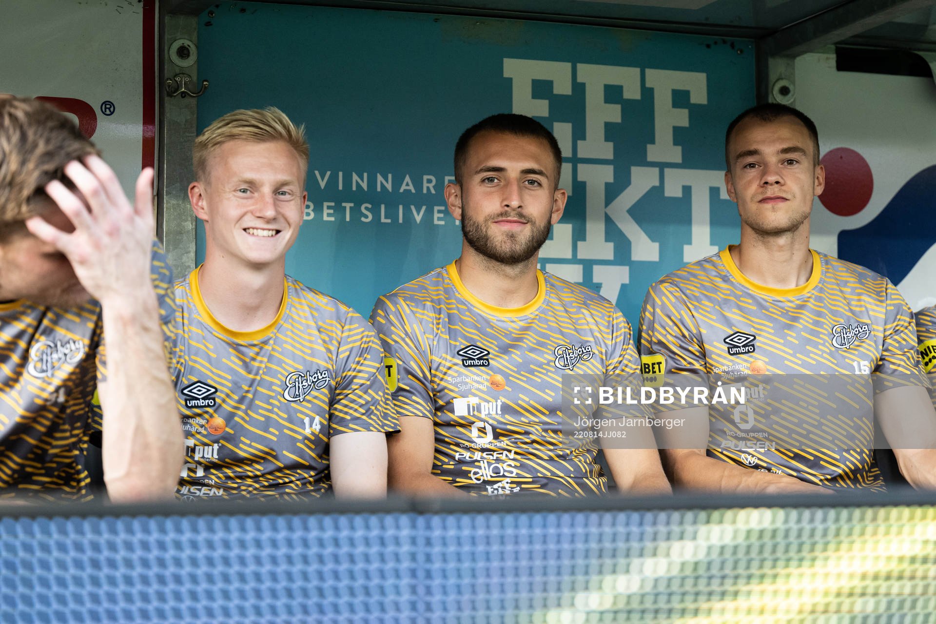 Elfsborgs Oscar Aga, Jack Cooper Love och Leo Väisänen