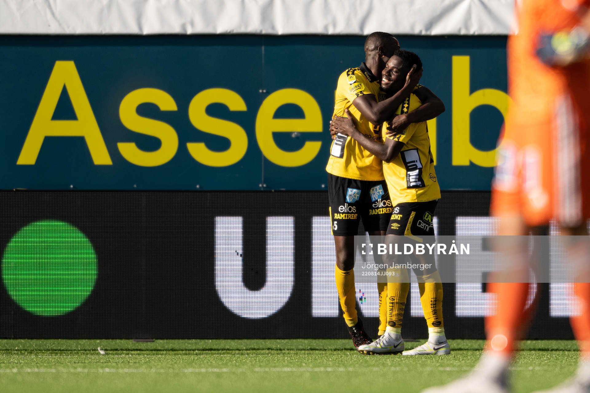 Elfsborgs Michael Baidoo och Maudo Lamine Jarjué