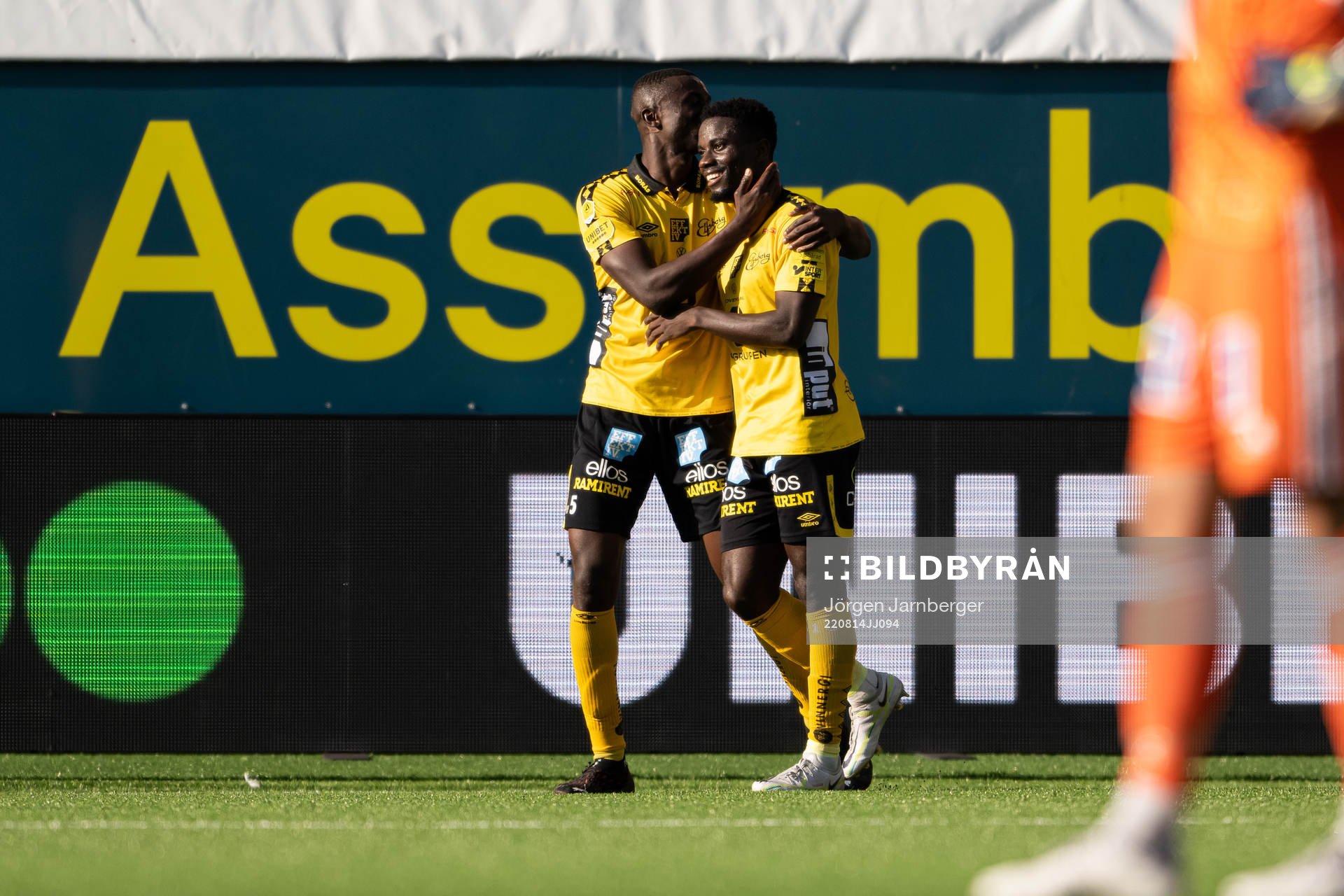 Elfsborgs Michael Baidoo och Maudo Lamine Jarjué