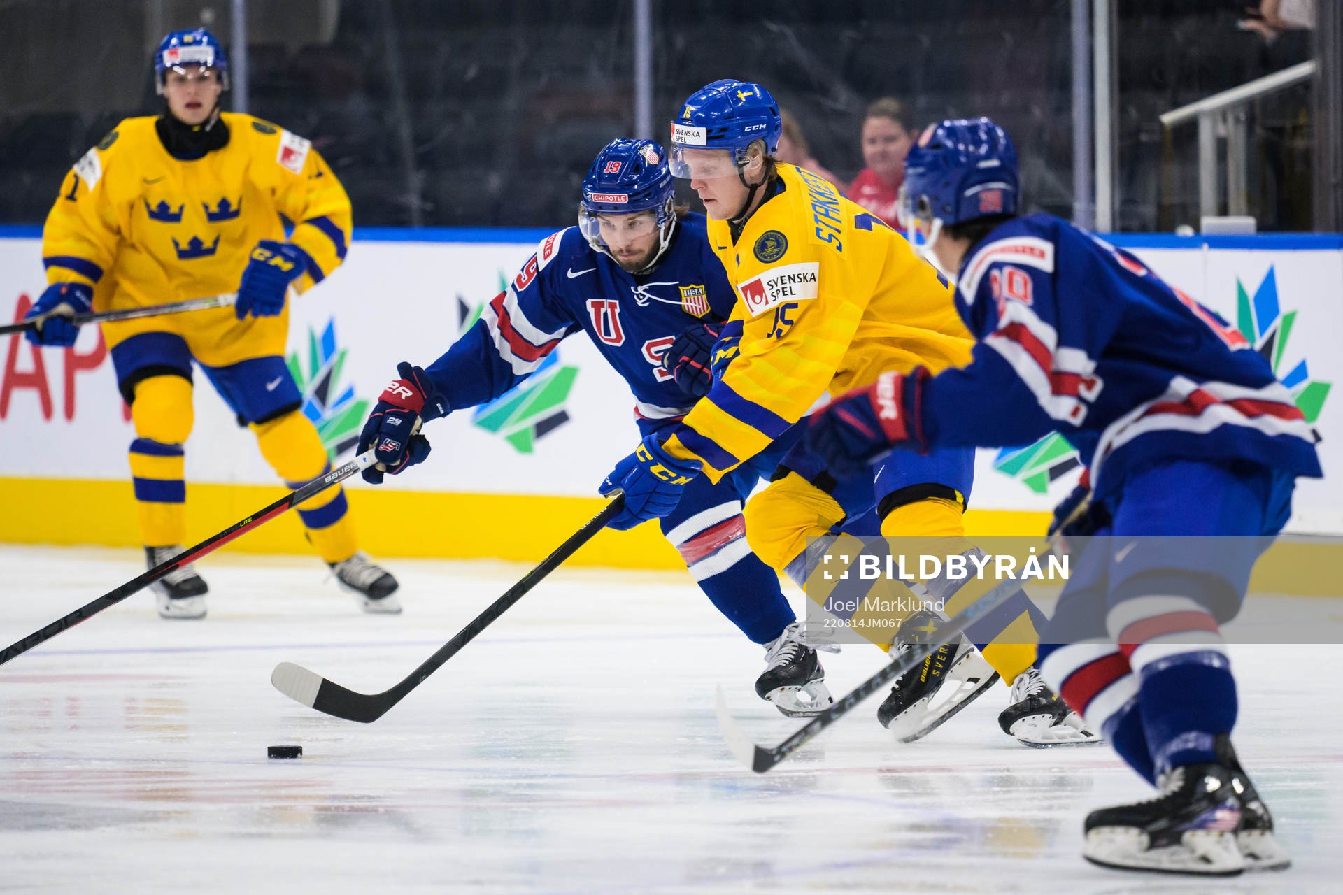 Landon Slaggert of USA and Åke Stakkestad of Sweden