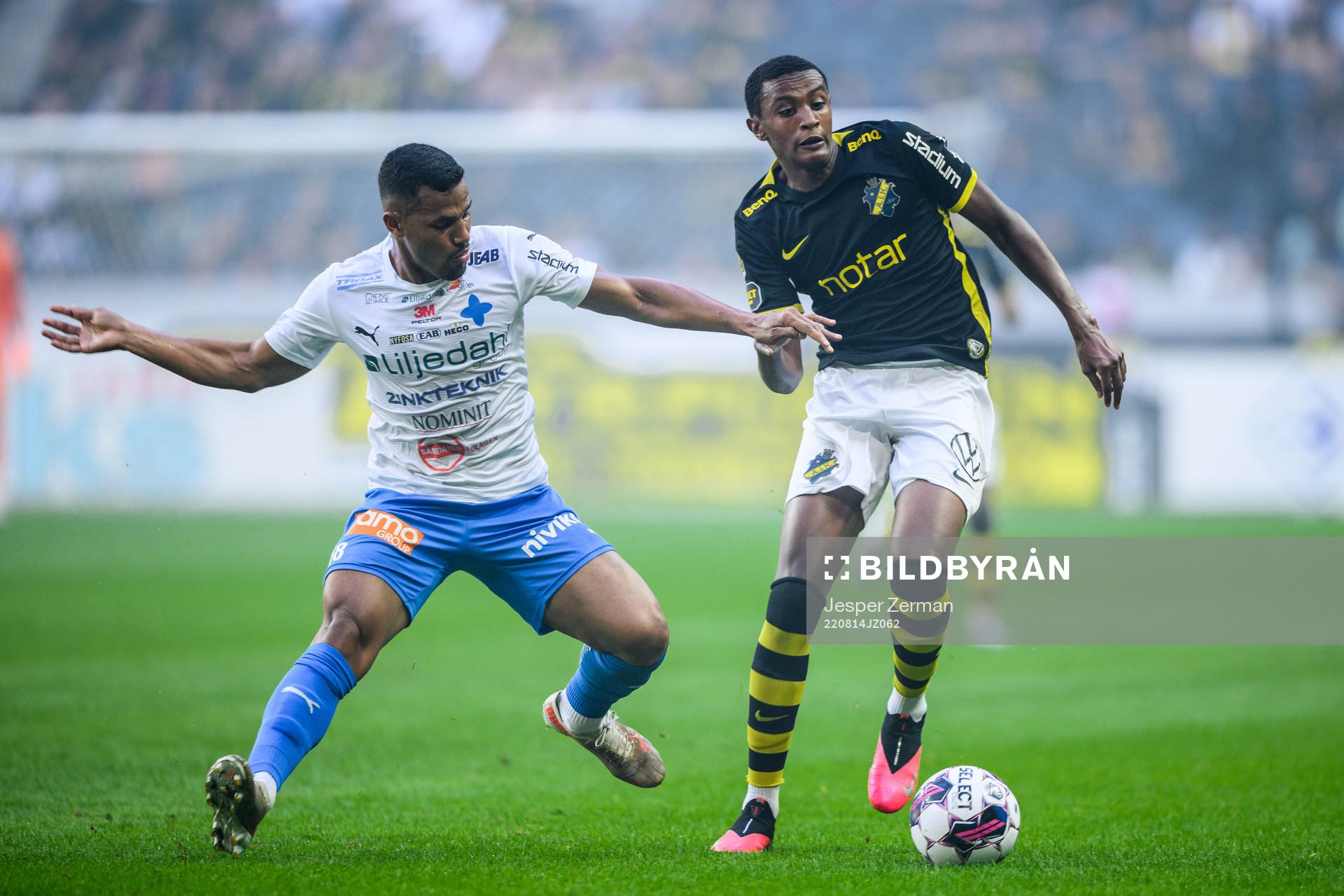 Värnamos Wenderson Oliveira do Nascimento och AIKs Amar