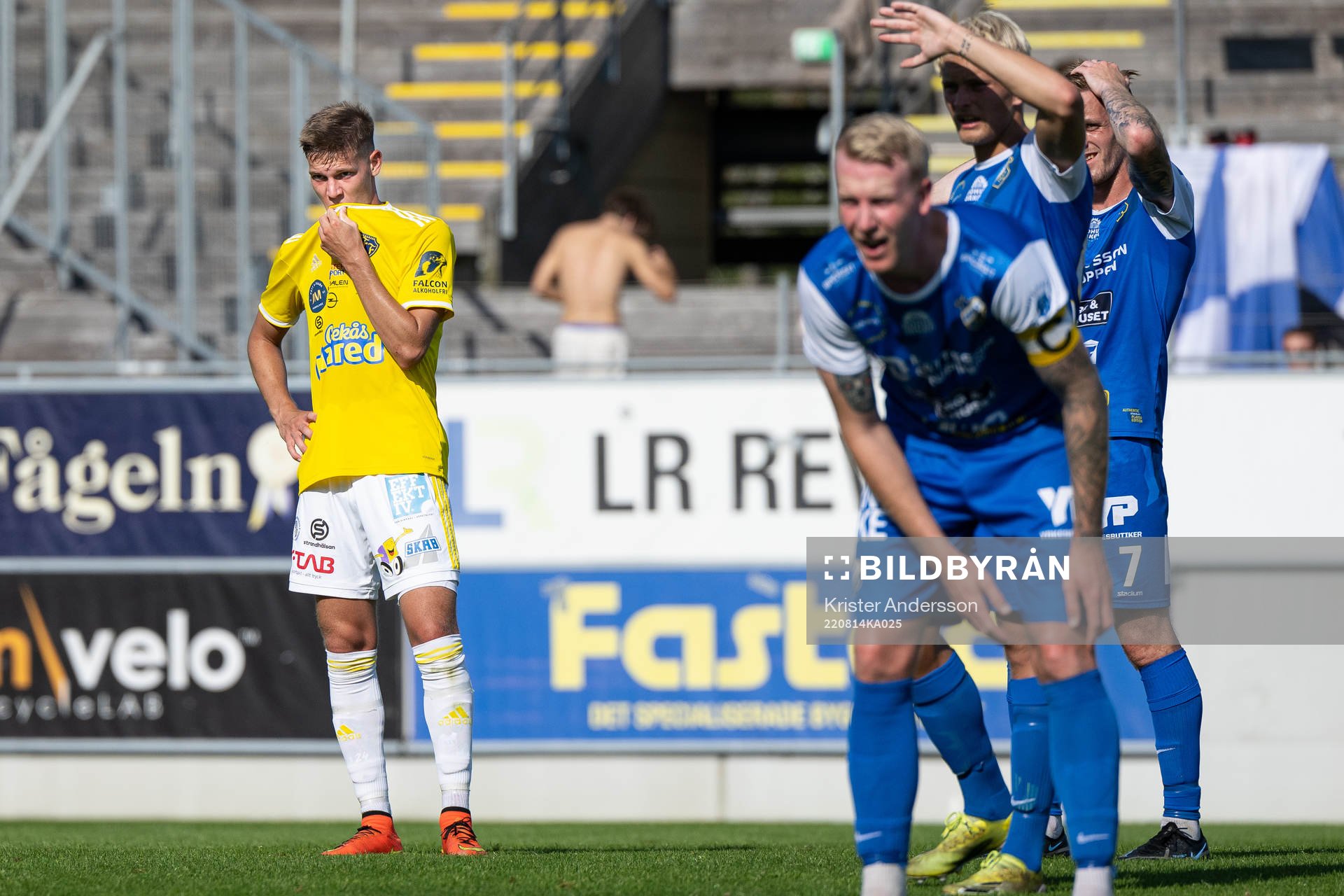 Falkenbergs Taylor Silverholt deppar