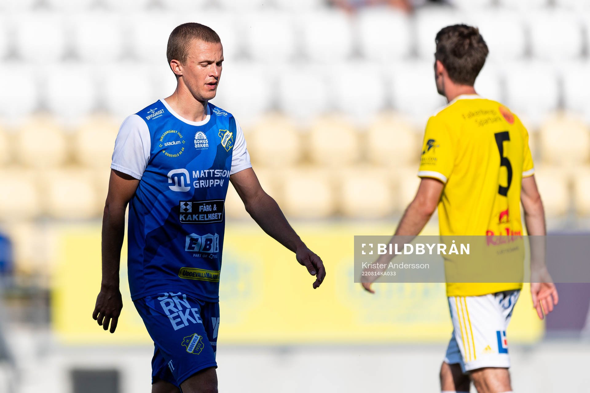 Oddevolds Emil Niklasson deppar