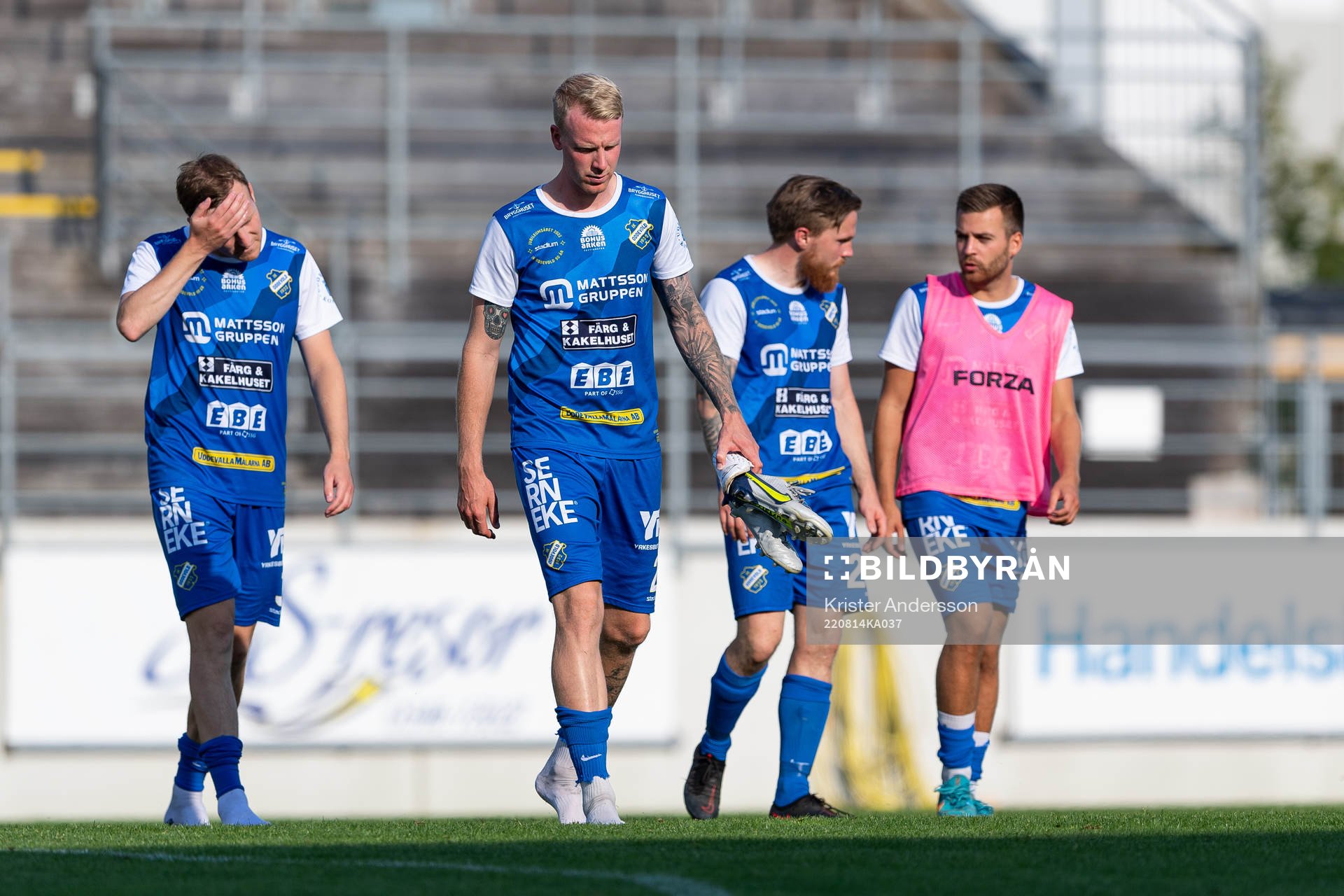 Oddevolds Fredrik Sundström deppar med laget