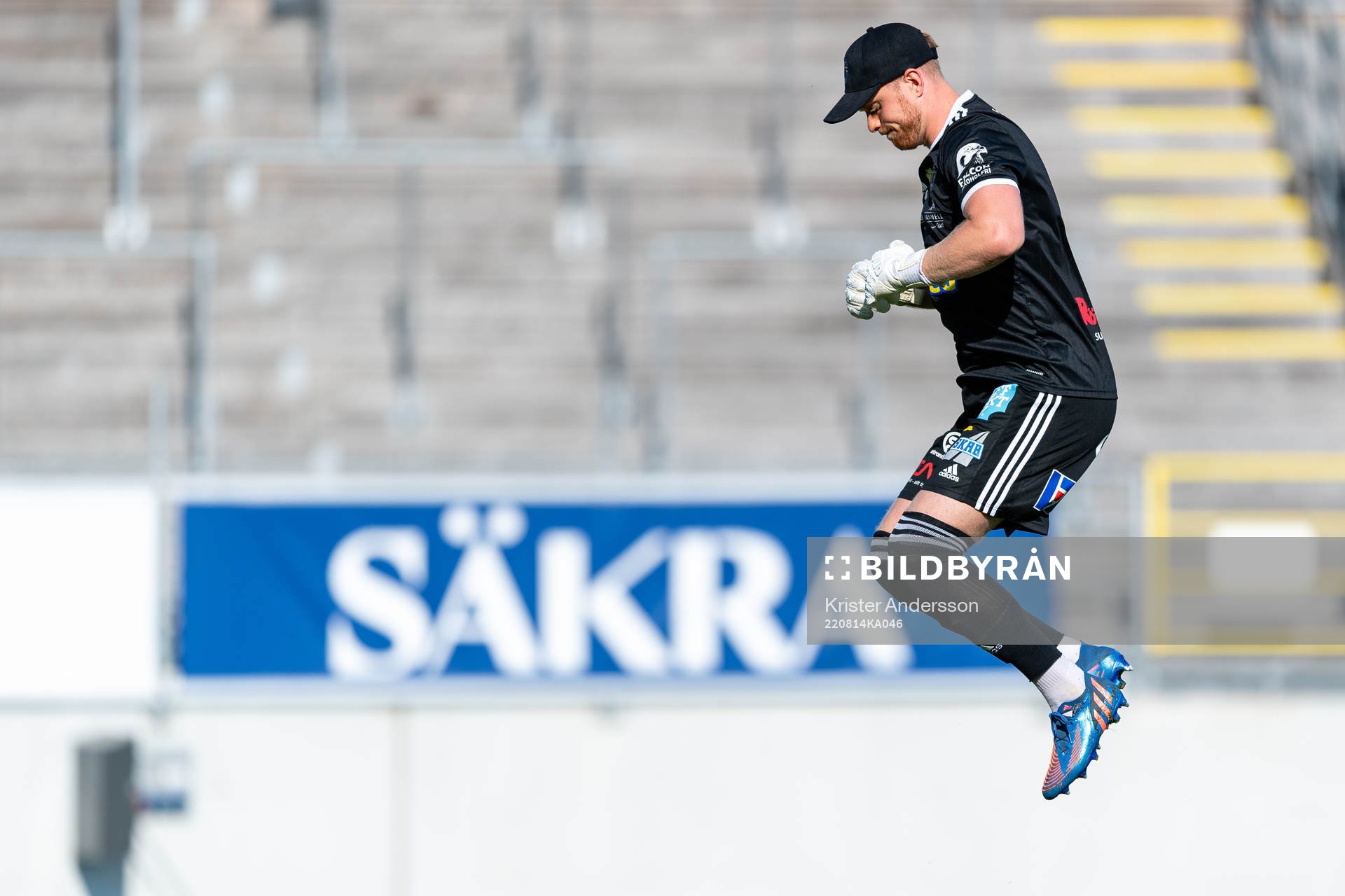 Falkenbergs målvakt Tim Erlandsson