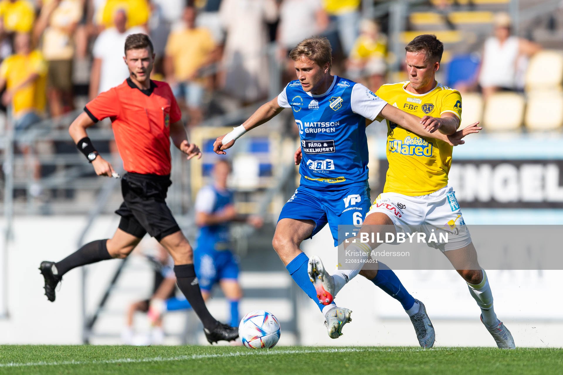 Oddevolds Axel Pettersson och Falkenbergs Tim Stålheden