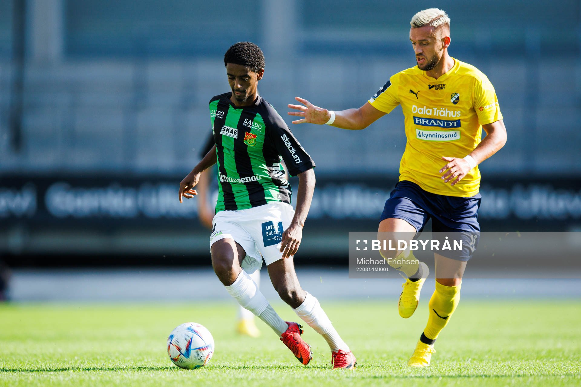 GAIS Harun Ibrahim och Ljungskiles Argjend Malaj